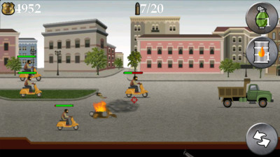 【免費動作App】1940's Mafia Shootout-APP點子