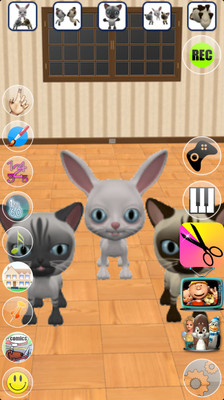 免費下載娛樂APP|Talking 3 Friends Cats and Bunny app開箱文|APP開箱王