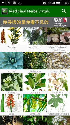 Medicinal Herbs Database