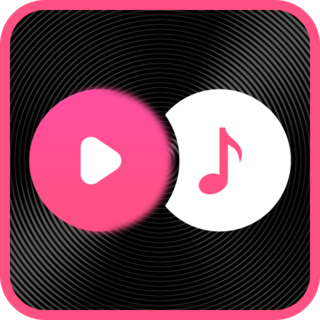 视频音频提取器-音频剪辑 App 图标