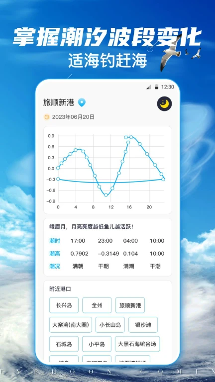 潮汐天气预报