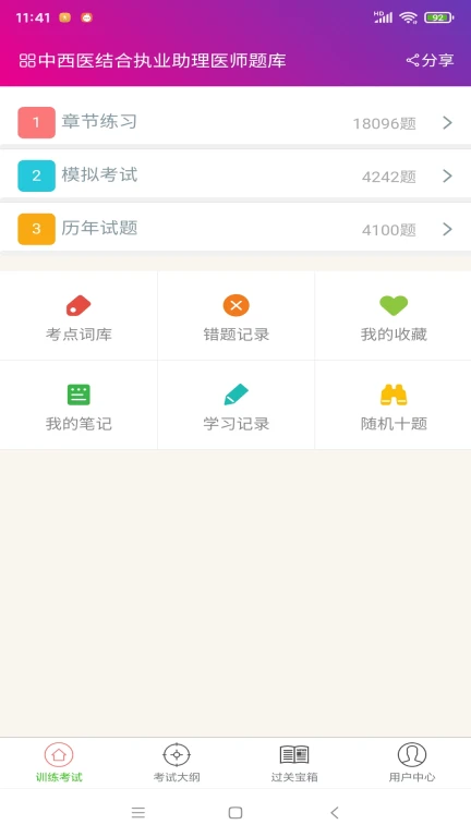 中西医结合执业助理医师总题库