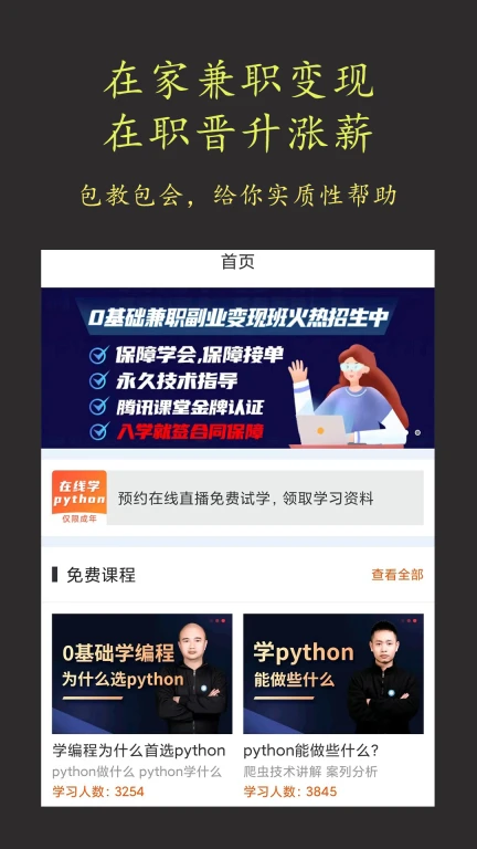 在线学python