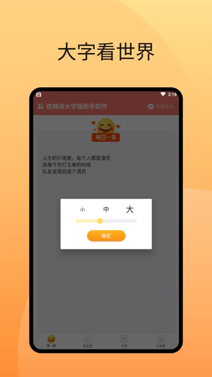 欢畅读大字版助手软件