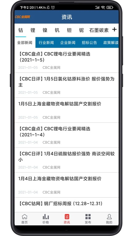 CBC金属