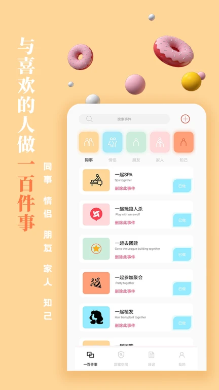 一百件事