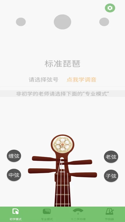 智能琵琶调音器