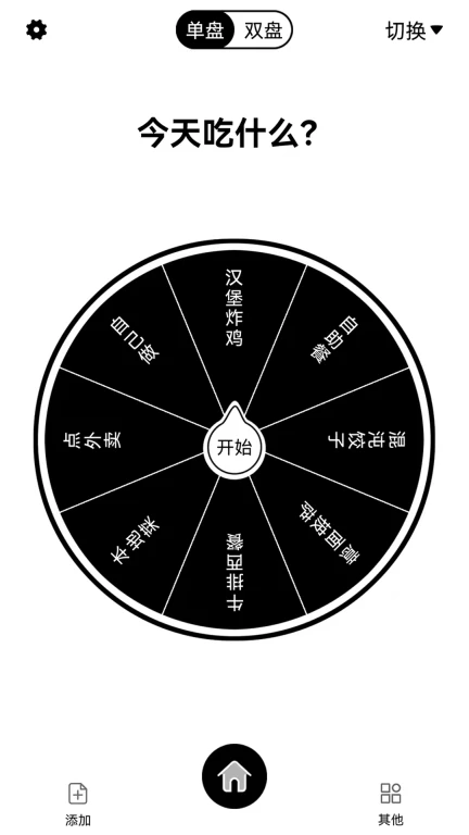 大转盘来决定