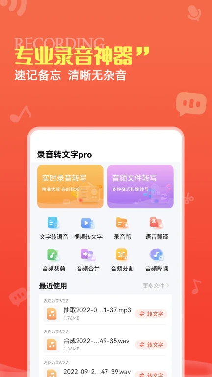 录音转文字pro