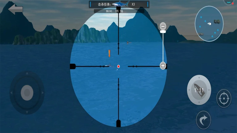 鲨鱼模拟狙击