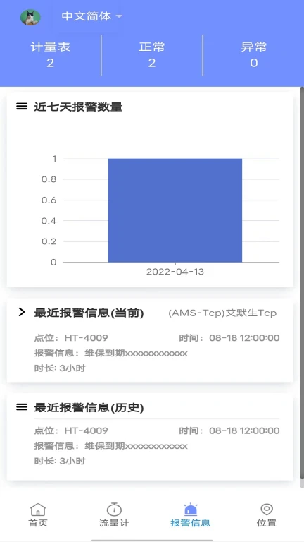 流量计数据在线监控系统